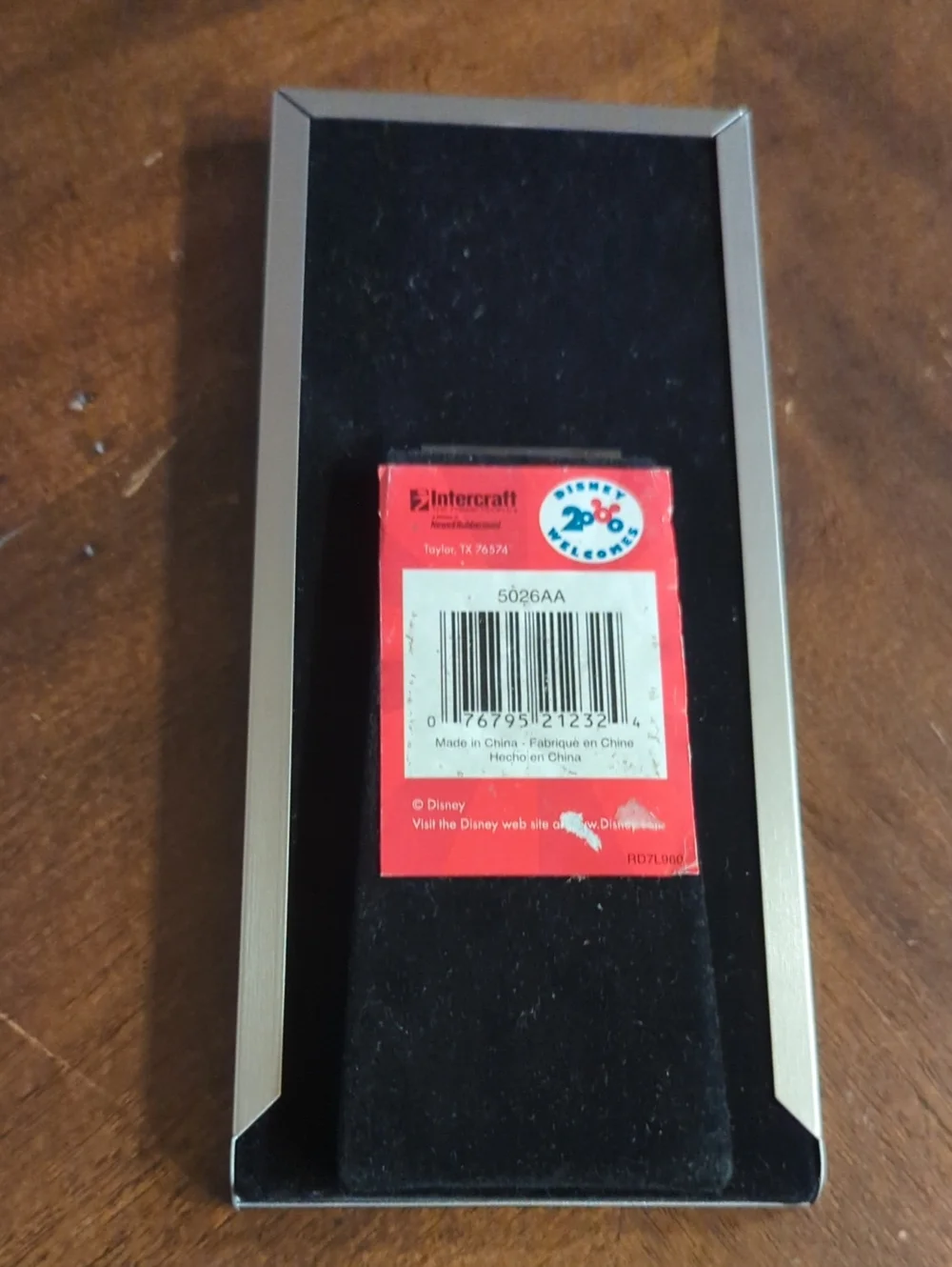 Vintage Donald Duck Picture Frame 2x3 In.